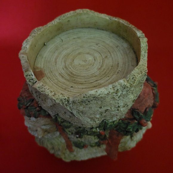 Vintage House of Lloyd Santa Father Resin Candle Holder 1995 - Picture 10 of 12